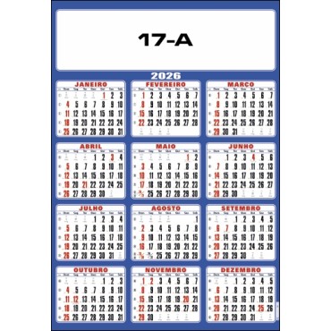 I - Anual 17 Azul